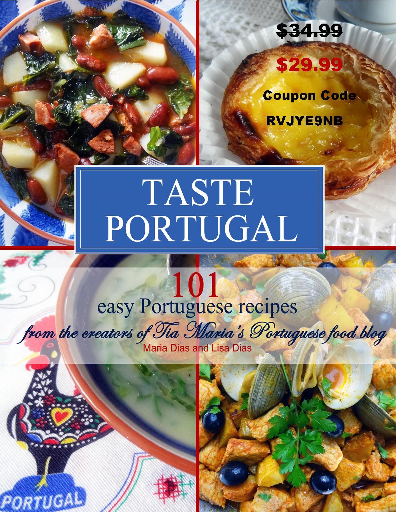 Taste Portugal 101 easy P ortguese recipes cookBook 