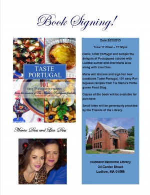 http://www.hubbardlibrary.org/upcoming-events-reader/events/taste-portugal-with-maria-dias-612.html Come Taste Portugal – Meet the Authors – Book Signing 