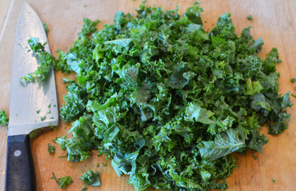 chopped-kale