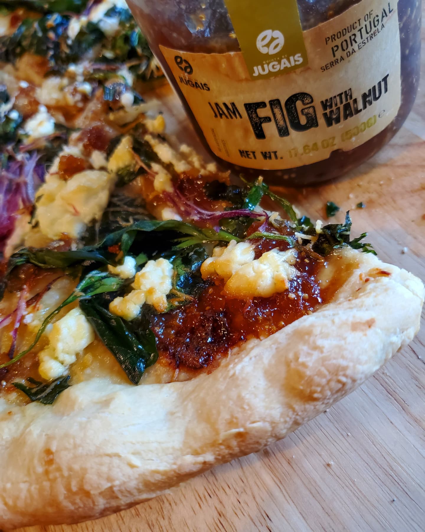 Fig, Goat Cheese and Spinach Pizza – Tia Maria's Blog - Food Artisanal